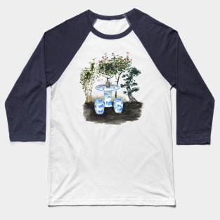 Ancient Oriental garden Baseball T-Shirt